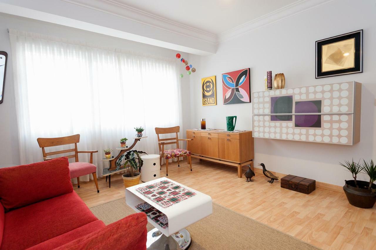 Retro Vintage Recien Reformado En Centro Coruna Apartment A Coruna Ngoại thất bức ảnh