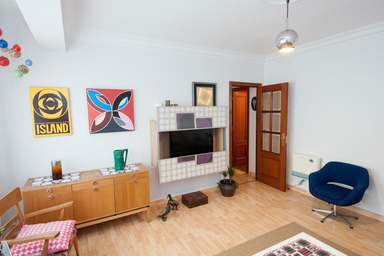 Retro Vintage Recien Reformado En Centro Coruna Apartment A Coruna Ngoại thất bức ảnh