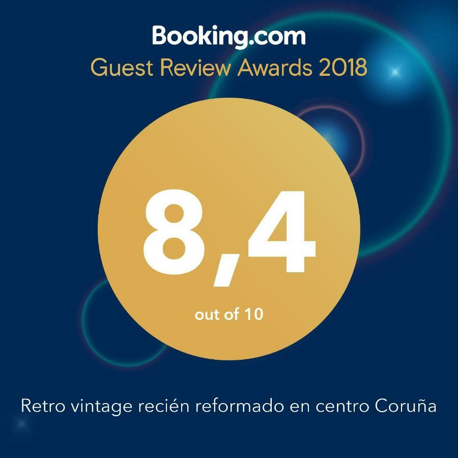 Retro Vintage Recien Reformado En Centro Coruna Apartment A Coruna Ngoại thất bức ảnh